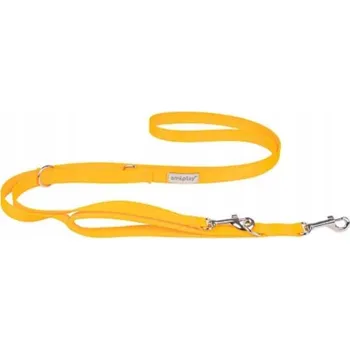 Vodítko pro psa Amiplay Samba Vodítko nastavitelné přepínací 7v1 XL Žluté 2m