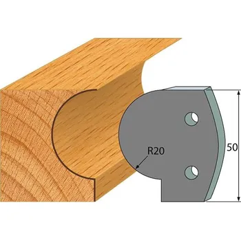 Fréza "IGM profil 562 - pár omezovačů 50x4mm SP"