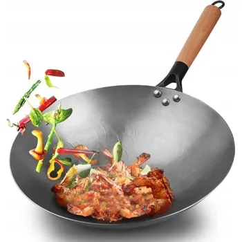 Pánev Tradiční pánev wok Rossner 30 cm s nepřilnavým povrchem