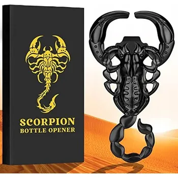 Otvírák LULLEA Otvírák na Lahve Štír Černý Dárek Pro Muže