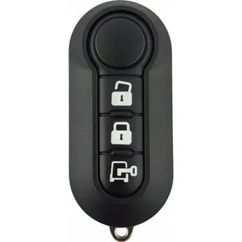 Zabzepeční vozidel Pouzdro klíče dálkového ovládání Fiat 3 tlačítka planžeta SIP22