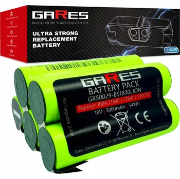 Baterie pro Bosch BBHL218LTD 908BPV180 18V 3Ah