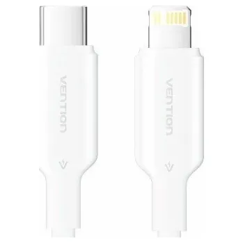 Datový kabel Kabel USB-C na Lightning 3A 480Mbps 1m WHITE