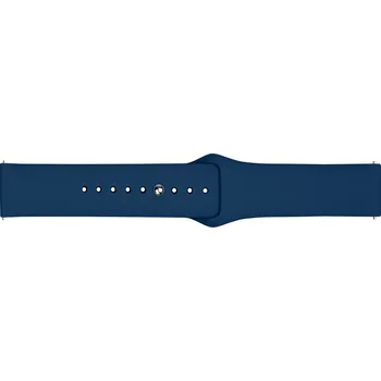 Řemínek na hodinky Silikonový řemínek A-nis AS1606.05 Barva spony: stříbrná, Délka řemínku: standardní velikost, Šířka řemínku v mm: 20