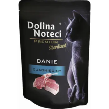 Krmivo pro kočku DOLINA NOTECI Premium Sterilised Lamb - mokré krmivo pro kočky - 85g