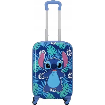 KUFR NA KOLEČKÁCH STITCH PRO DĚTI CESTOVNÍ S KÓDOVANÝM ZÁMKEM