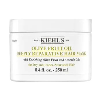Vlasová kosmetika Kiehl's Hloubkově hydratační maska na vlasy Olive Fruit Oil (Deeply Repairative Hair Mask) 250 ml + 2 měsíce na vrácení zboží