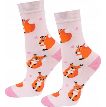 Dámské ponožky Dámské ponožky Soxo s veverkou 35-40