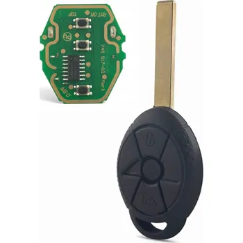 Zabzepeční vozidel Klíč s dálkovým ovládáním 315MHz BMW Mini Cooper EWS 3 tlačítka