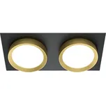 Obdélníkové bodové svítidlo Maytoni černé