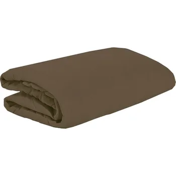 Prostěradlo Jersey prostěradlo BASIC TMAVĚ HNĚDÉ 90x200 cm