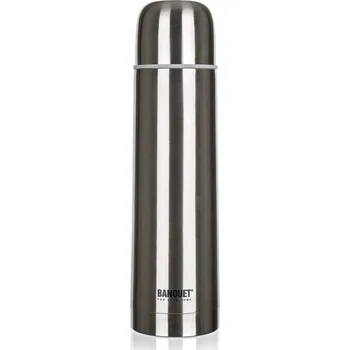 Termoska na nápoje Banquet 0,5 l šedá