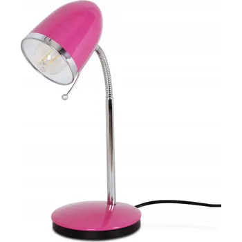 Lampička Stolní lampička Kaja Kajtek růžová, stříbrná, výkon až 40 W
