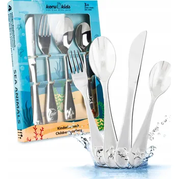 Příbor Příbory pro děti nerezová ocel Koru Kids