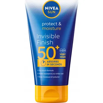Přípravek na opalování NIVEA SUN Protect & Moisture Invisible Finish opalovací balzám SPF50+