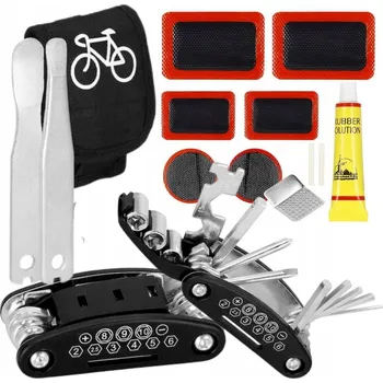 MULTITOOL SADA CYKLISTICKÝCH KLÍČŮ + PŘÍSLUŠENSTVÍ
