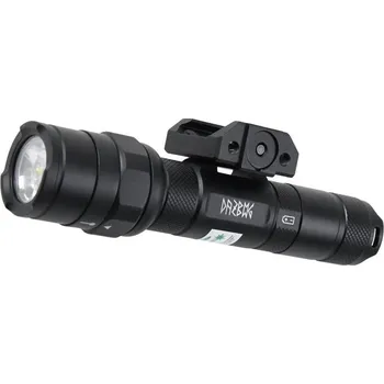 Svítilna Svítilna taktická RT01 se zeleným laserem ČERNÁ