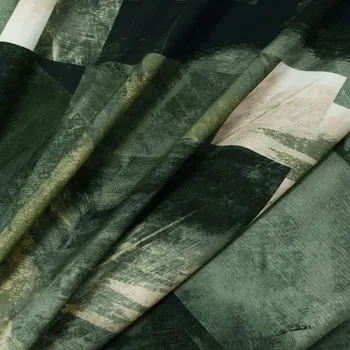 Šatovka 22794 béžovo-khaki vzor, š.145