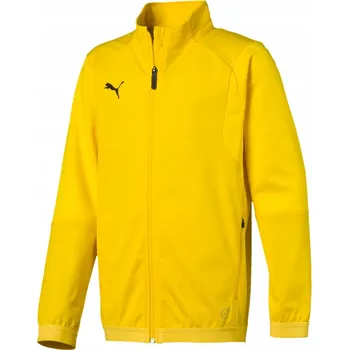 Chlapecká mikina Dětská mikina Puma Liga Training Jacket JUNIOR žlutá 655688 07 140 Cm