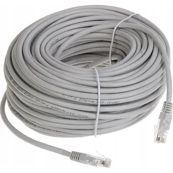 Síťový kabel Patchcord Neku U/UTP 5e RJ45 / RJ45 40 m šedý