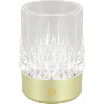 Lampička Stolní lampa Struhm glamour, čirá, 2 W