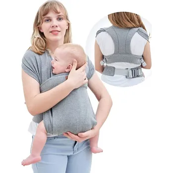 Nosič na miminko Miracle Baby šedý