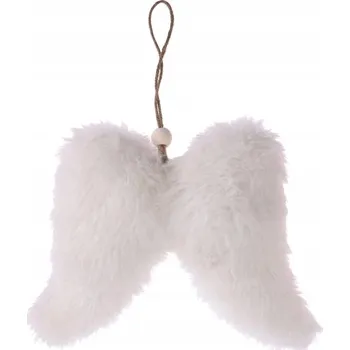 Vánoční dekorace Zdobená andělská Vánoční Koule 14 cm 1 ks