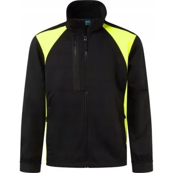 Moto bunda Elastická bunda WX2 s elastickými panely UPF40+ vel. Černá/Žlutá Y