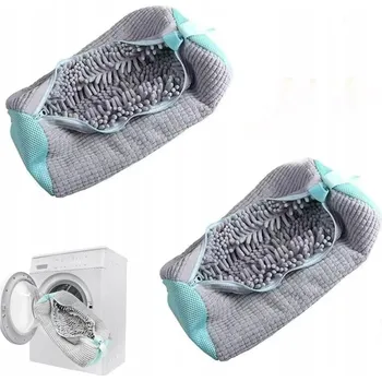 Obraz Sada 2x SÍŤKA NA PRANÍ BOT DO PRAČKY, MIKROVLÁKNO, 2 KS