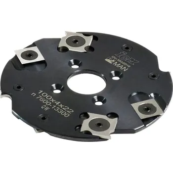 Příslušenství k nářadí "IGM F602 Fréza na lamelové spoje MAN - D100x4 d22 Z4+4 OCEL"