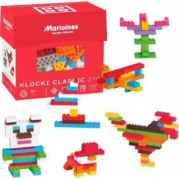 ostatní stavebnice Marioinex Klasické stavební Stavebnice 210 dílů