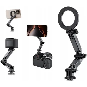 Magnetický držák JJC černý držák na telefon MS-CS1