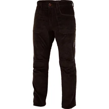 Pánské kalhoty Kalhoty manšestrové DRIFT dark brown Kalhoty manšestrové DRIFT dark brown vel. 3XL