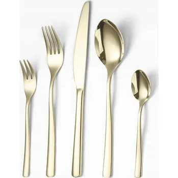 Příbor OPOLIA Sada příborů pro 6 osob, 30 kusů, Nerezová Ocel Champagner (Šampaň)