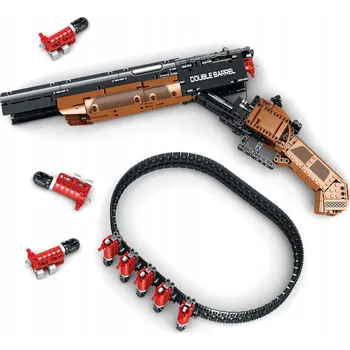 ostatní stavebnice STAVEBNICE REOBRIX 77028 BROKOVNICE JEDNO/DVOUHLAVŇOVÁ 1006 dílků