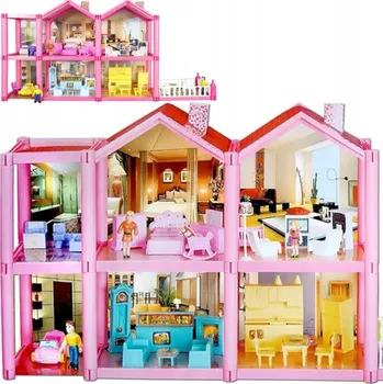 Domeček pro panenku Domeček pro panenky HollaKids pro panenky do 69 cm