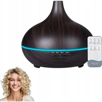 Zvlhčovač vzduchu Dyfuzor Olejków Eterycznych 400 ml Zvlhčovač vzduchu + Pilot Aromaterapie