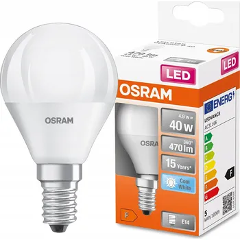 Žárovka LED žárovka Osram Star Classic E14 5,5 W, studená bílá