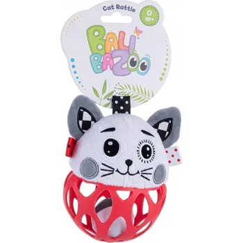 VÁNOČNÍ DÁREK PRO MIMINKO CHRASTÍTKO MÍČEK KOČKA CHRASTÍTKO HRAČKA