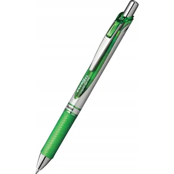 Kuličkové pero PENTEL ENERGEL 0,7 mm, zelenomodré (seledinové)