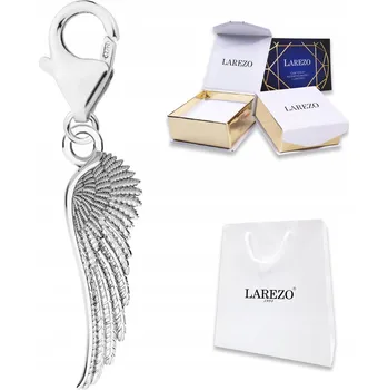 Přívěsek Stříbrný přívěsek Andělské křídlo, visací, STŘÍBRO 925