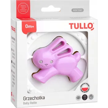 HRAČKA DÁREK K NAROZENINÁM CHRASTÍTKO ZAJÍC RŮŽOVO-ŠEDÉ CHRASTÍTKO ZÁBAVA