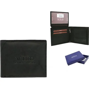 Peněženka Always Wild Peněženka černá pánská kožená