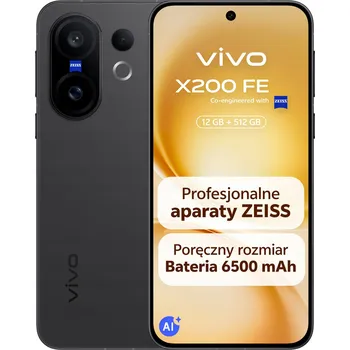 Mobilní telefon Smartphone vivo X200 FE 5G 12 GB / 512 GB 6,31" 120 Hz černý
