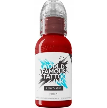 Tetovací barva WORLD FAMOUS LIMITLESS RED 1 30ML