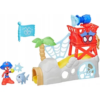 Figurka MARVEL Spidey a jeho úžasní přátelé - Ostrovní set s figurkou a příslušenstvím