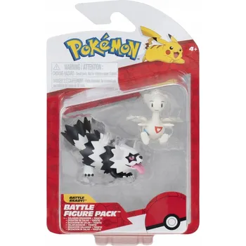 POKEMON sada 2 figurek do bitvy Togetic Galarian Zigzagoon figurka 4+