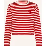 Only Dívčí Dlouhé Rukávy, červená / bílá, 134