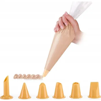 Zdobicí sáček DELÍCIA 30 cm, 10 ks, 6 trysek