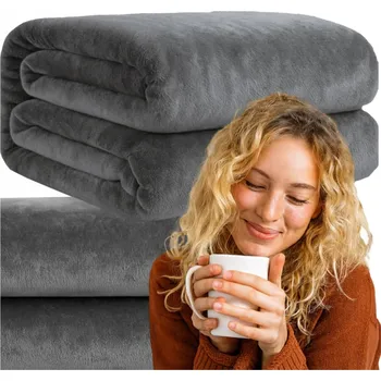 deka Akrylová deka SNM 150 cm x 200 cm šedá